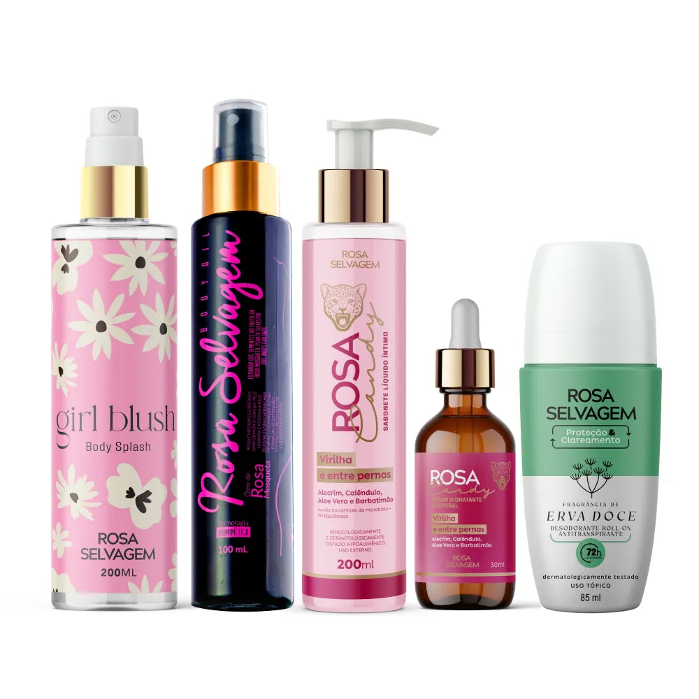 KIT Candy + Girl Blush + Desodorante Erva Doce