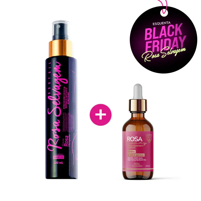 RELAMPAGO - Kit Rosa Candy: Sérum Clareador Íntimo + Óleo