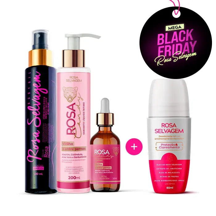RELAMPAGO - Kit Rosa Candy - Clareamento Completo