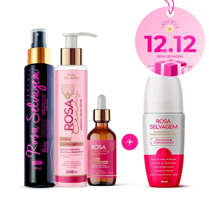 Kit Rosa Candy - Clareamento Completo