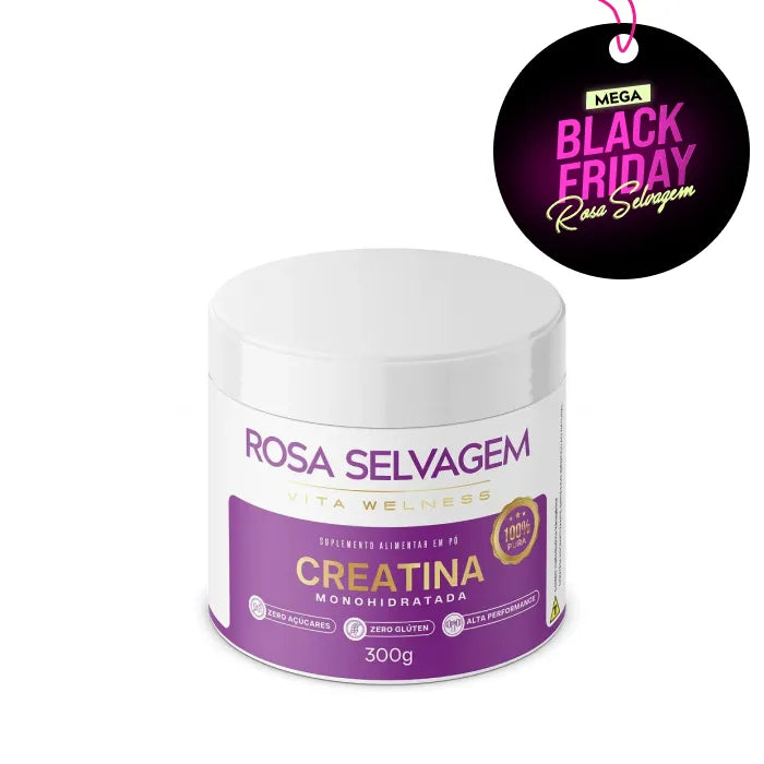Creatina Monohidratada - Rosa Selvagem