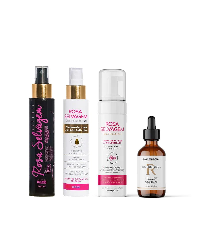 Kit Skincare completo - Bio retinol