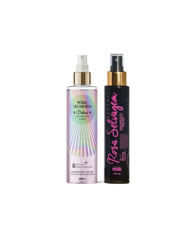 KIT Óleo Clareador + Body Splash Dubai Yara