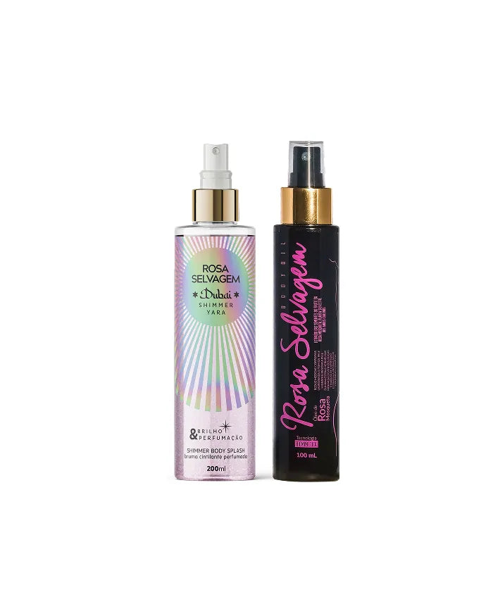 Óleo clareador + Body Splash Dubai Yara