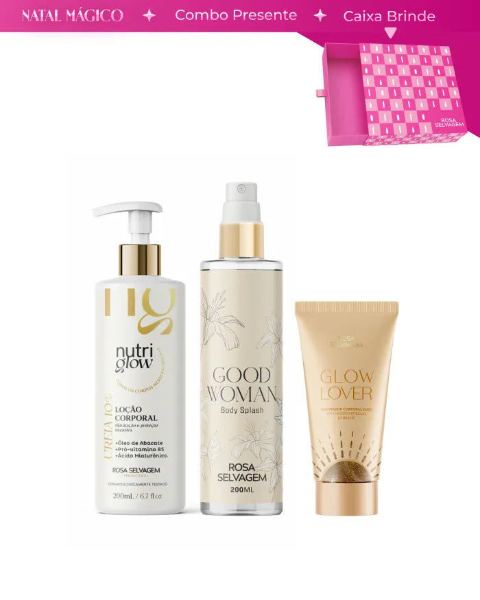 Kit Natal – Poder, Hidratação e Glow