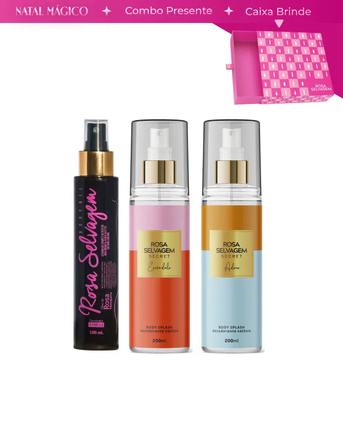 Kit Natal – Hidratação e Dupla Perfumada