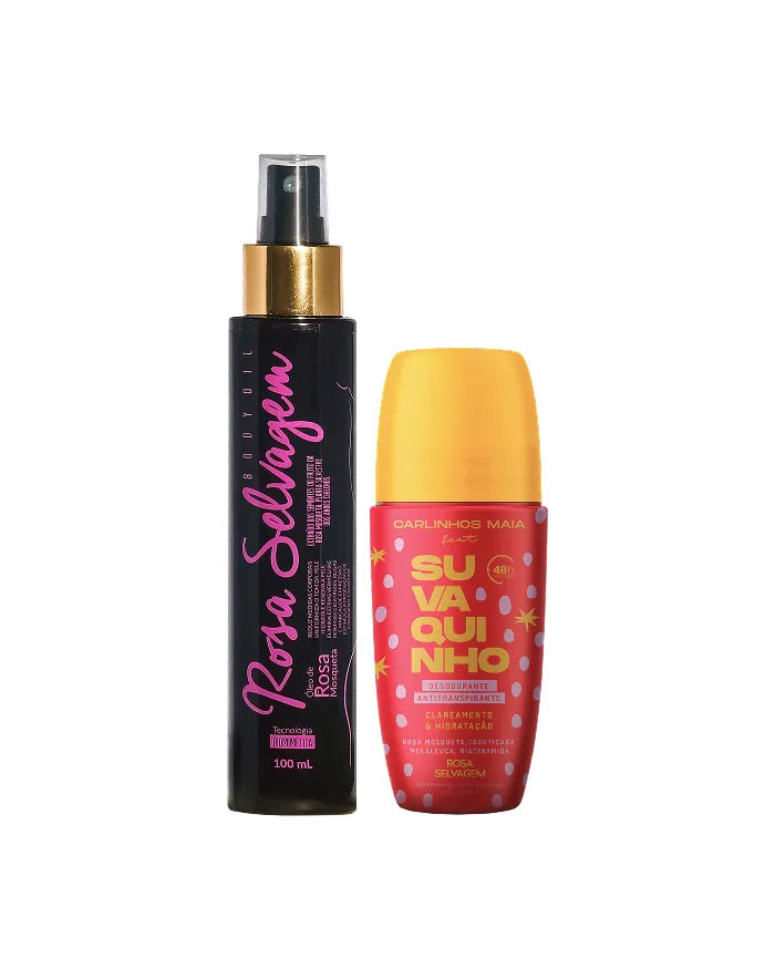 Kit Óleo Clareador + Desodorante Antiodor - Carlinhos Maia 🌻