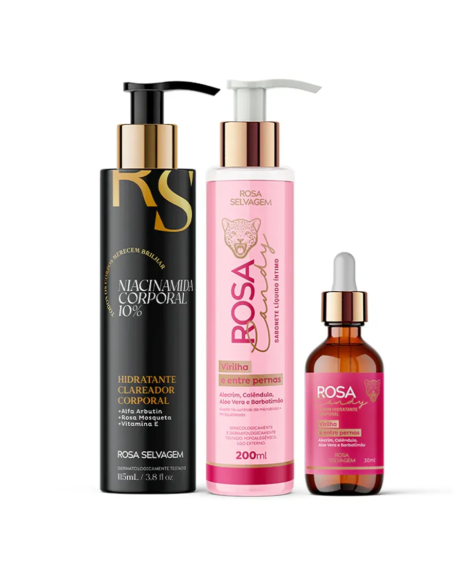 Kit Uniformidade Corporal e íntima