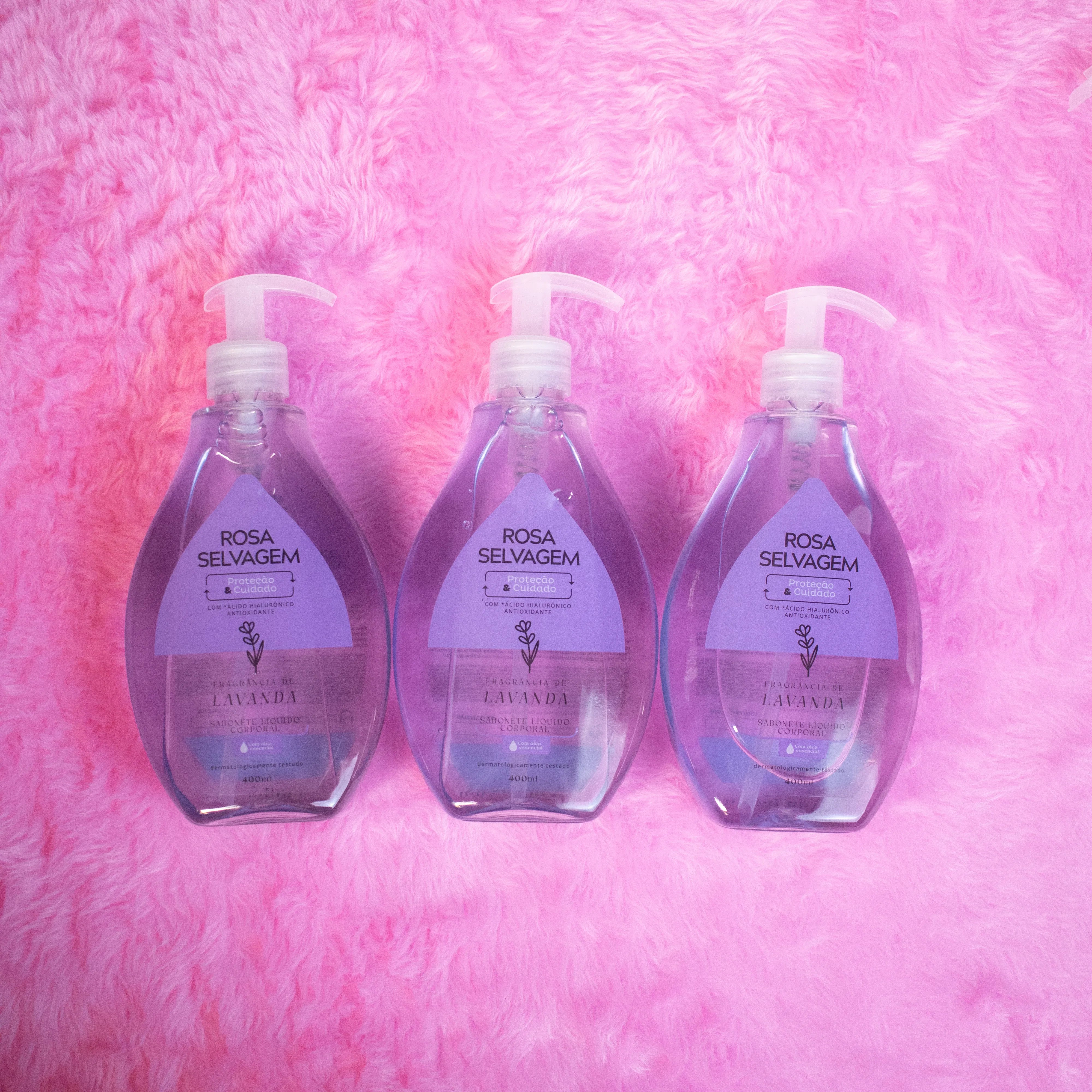 Sabonete Líquido Lavanda - 3 unids.