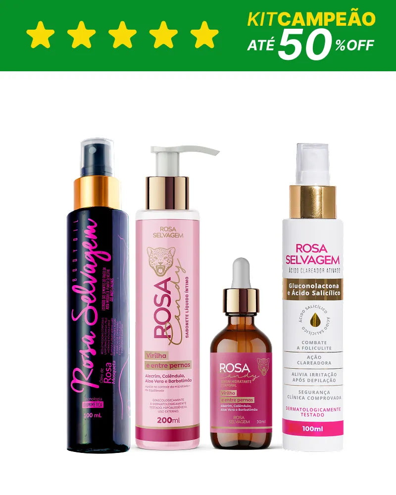 KIT Rosa Candy - Clareamento Intense