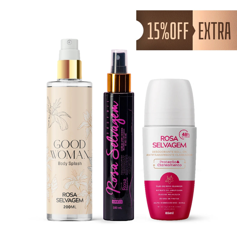 PROMO DA VIRADA - KIT GOOD WOMAN - ÓLEO - DESODORANTE