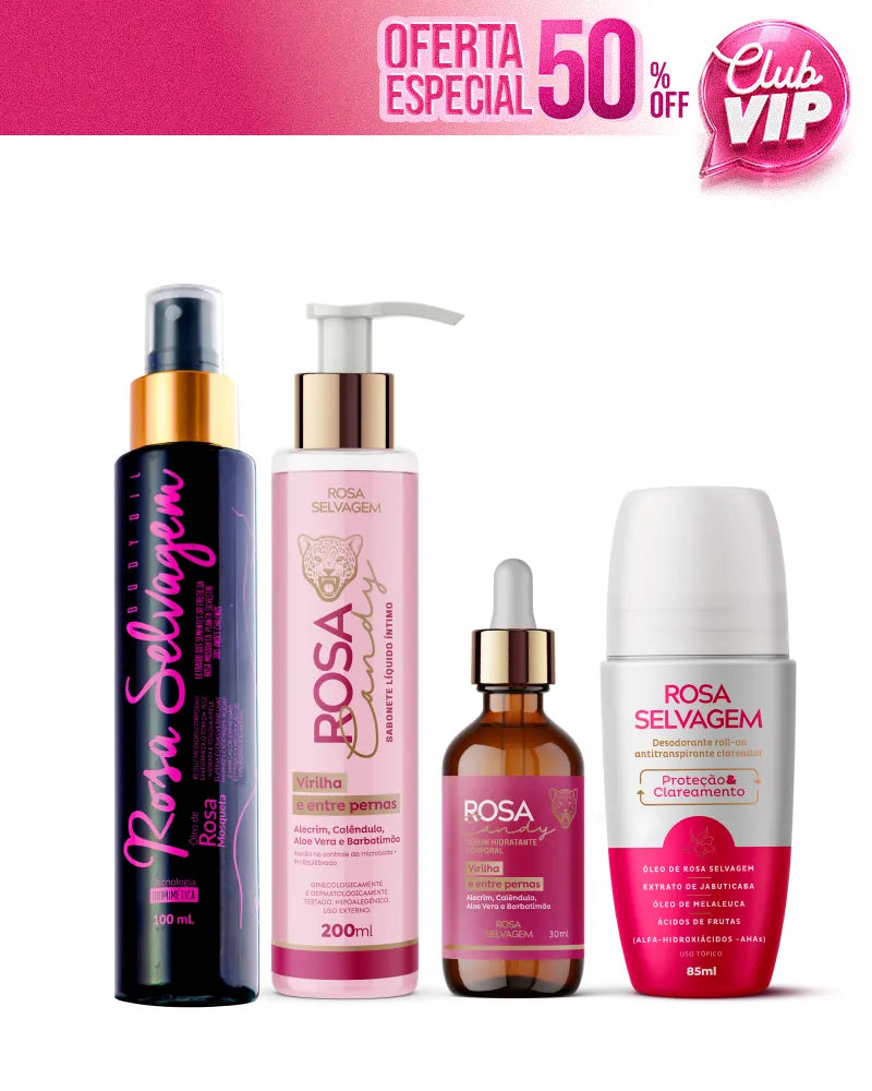 KIT Rosa Candy - Clareamento Completo (VIP)