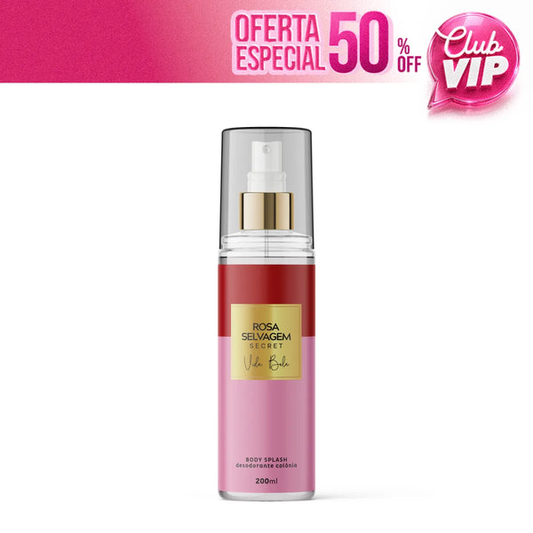 Body Splash Secrets - Vida Bela - Cheiro de Mulher Chique  (VIP)