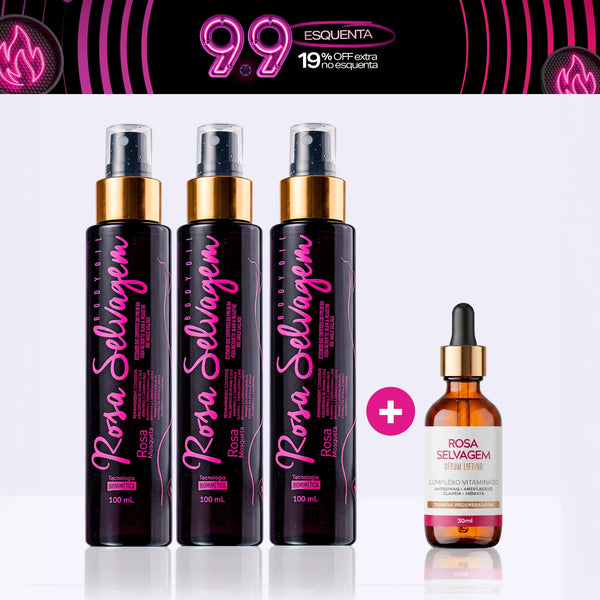 Mega Rosa Selvagem