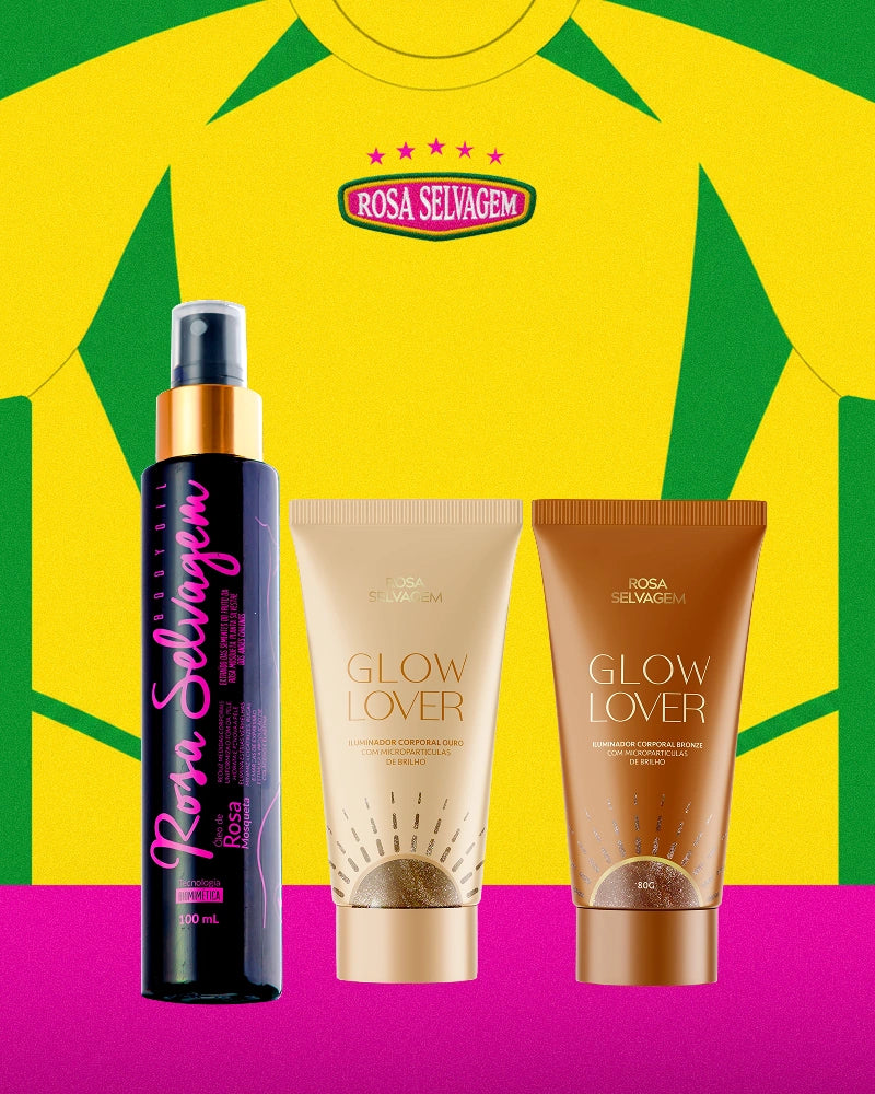 Kit Glow Total Rosa Selvagem