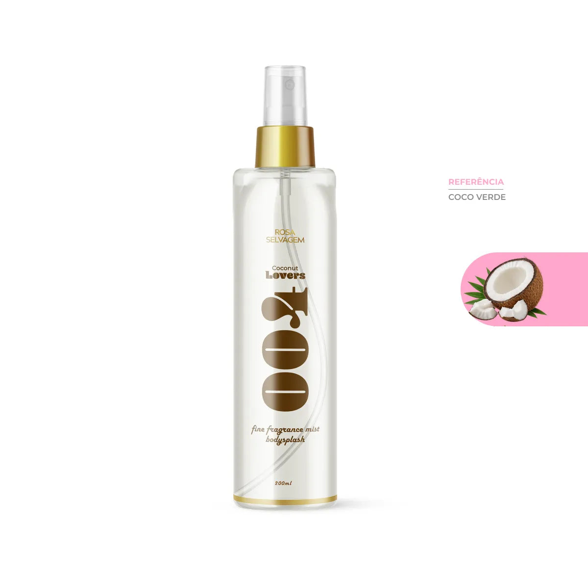 Body Splash Rosa Lovers - 004 Coco