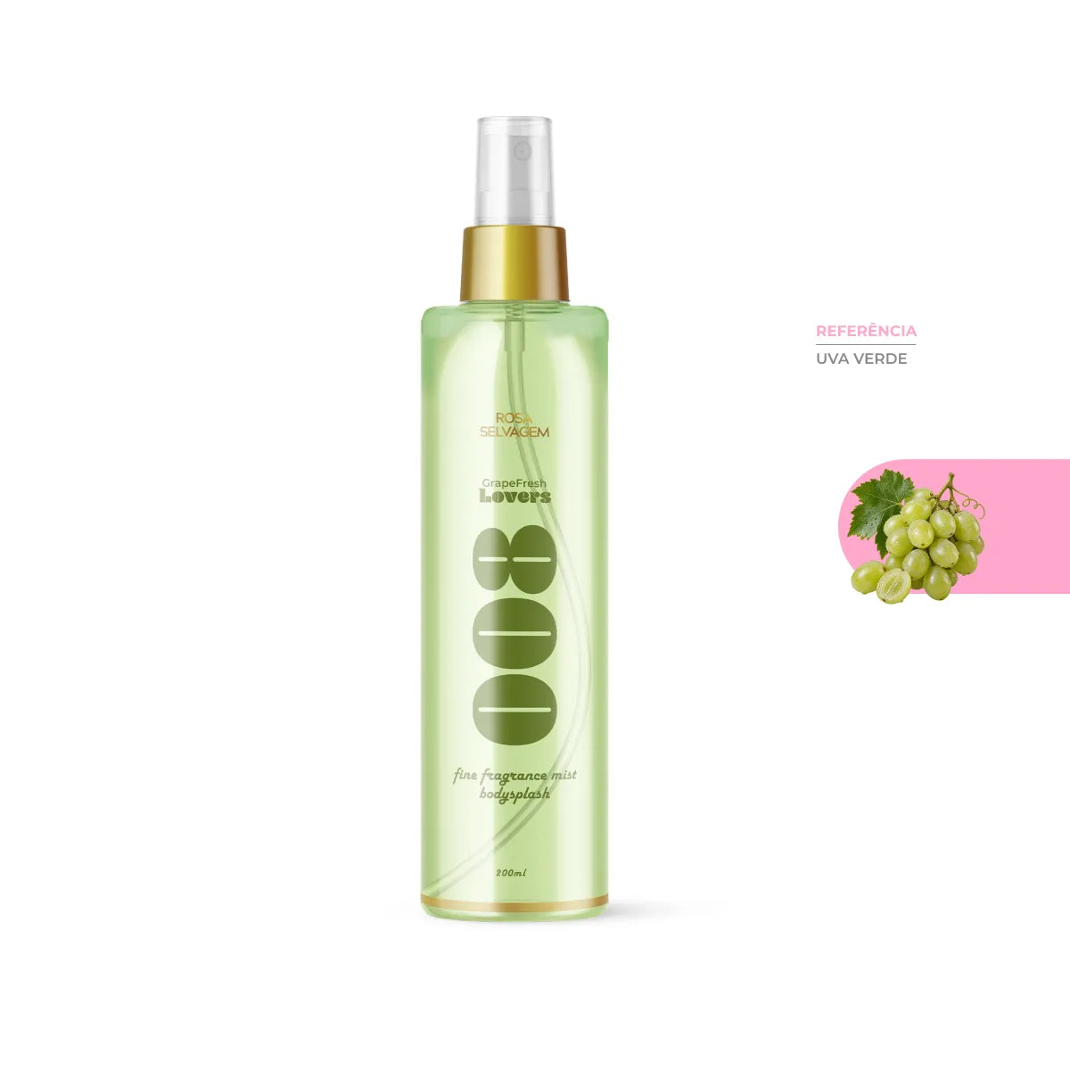 Body Splash Rosa Lovers - 008 Uva