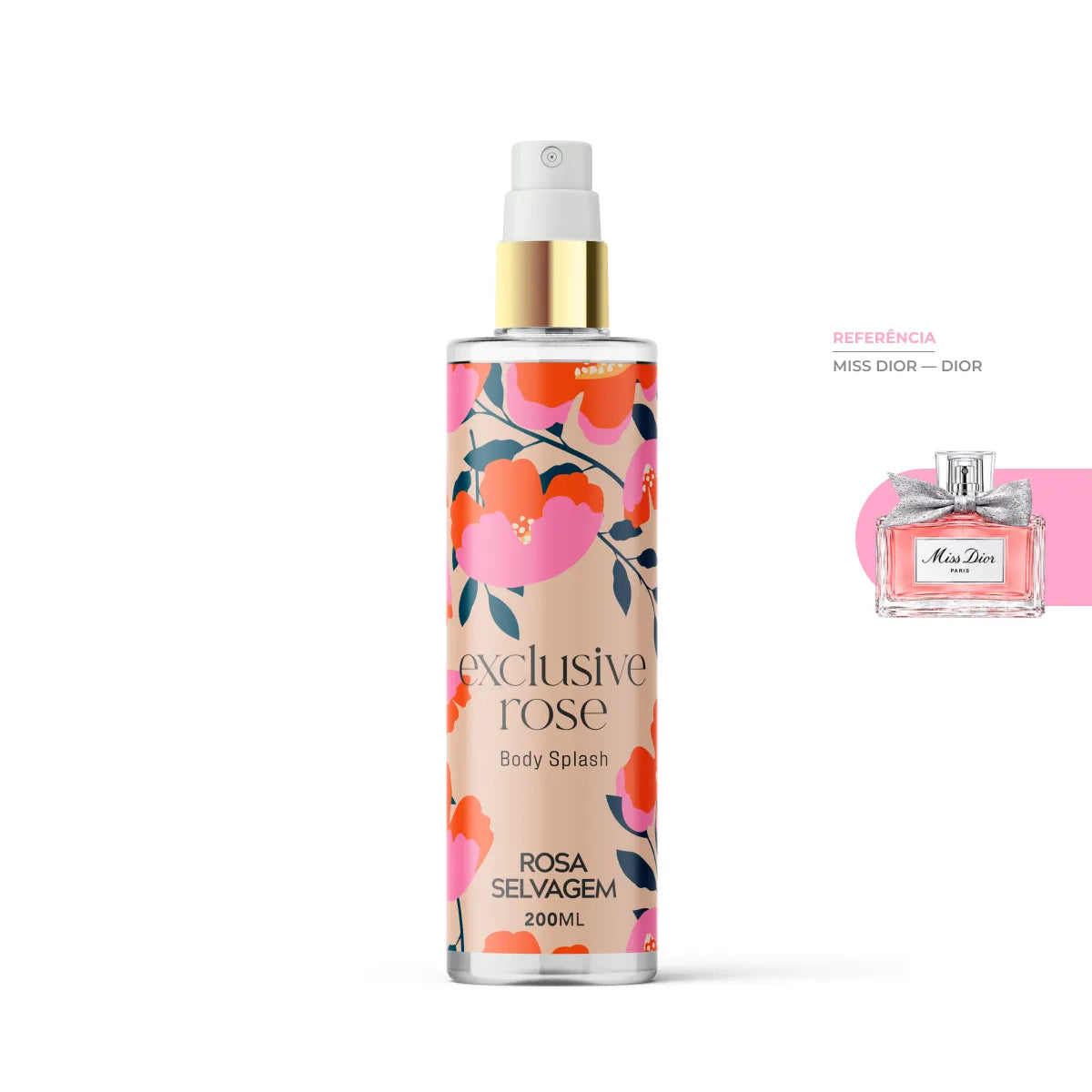 Body Splash Exclusive Rose