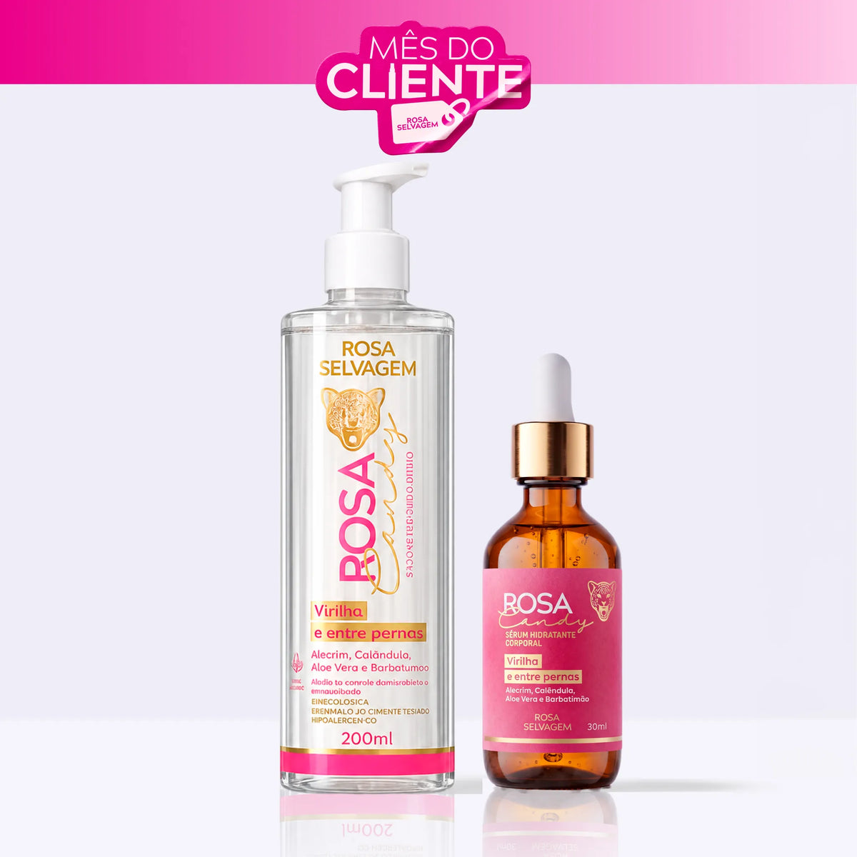 KIT Rosa Candy Clareador Intense