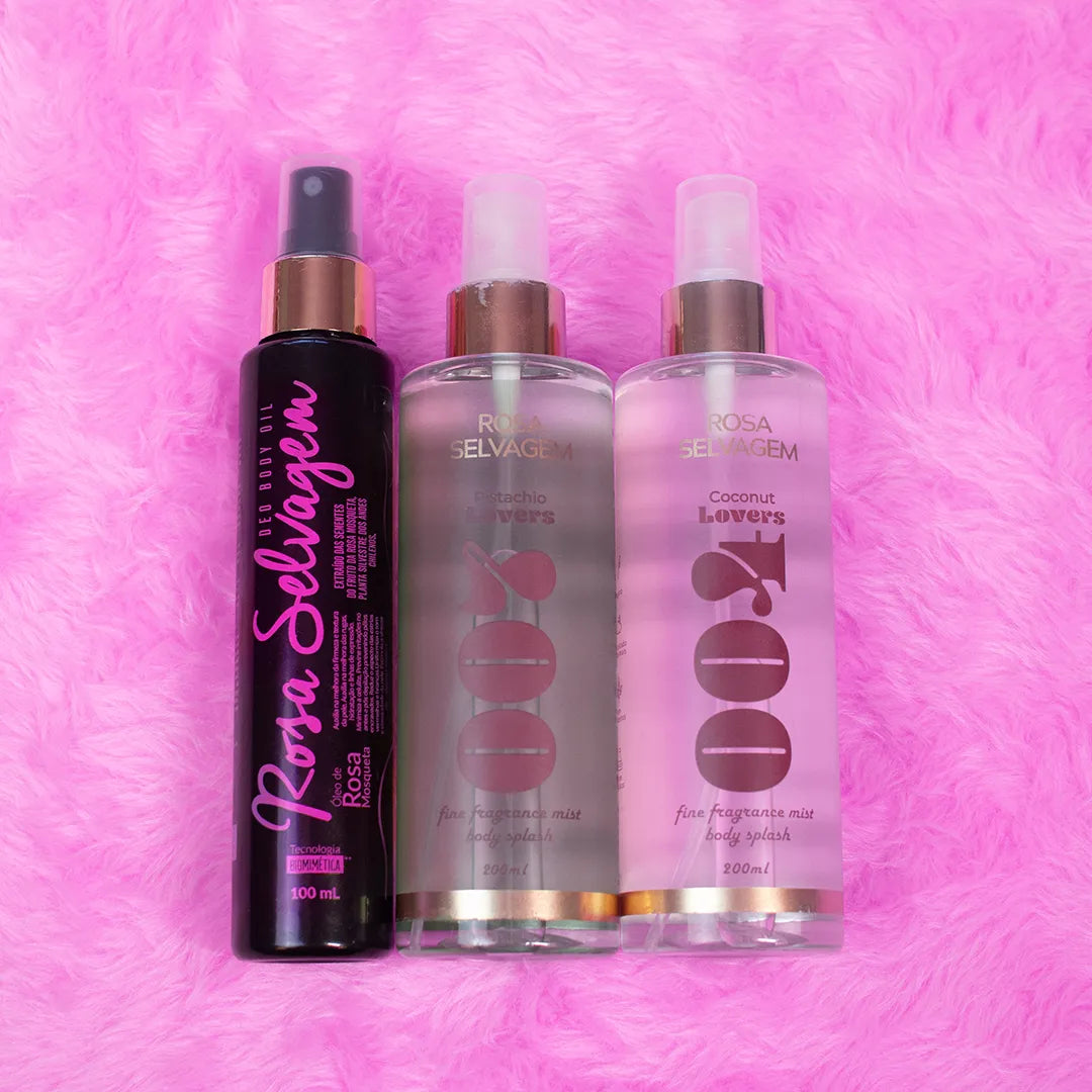 Kit Body Splash Coco + Pistache + Óleo