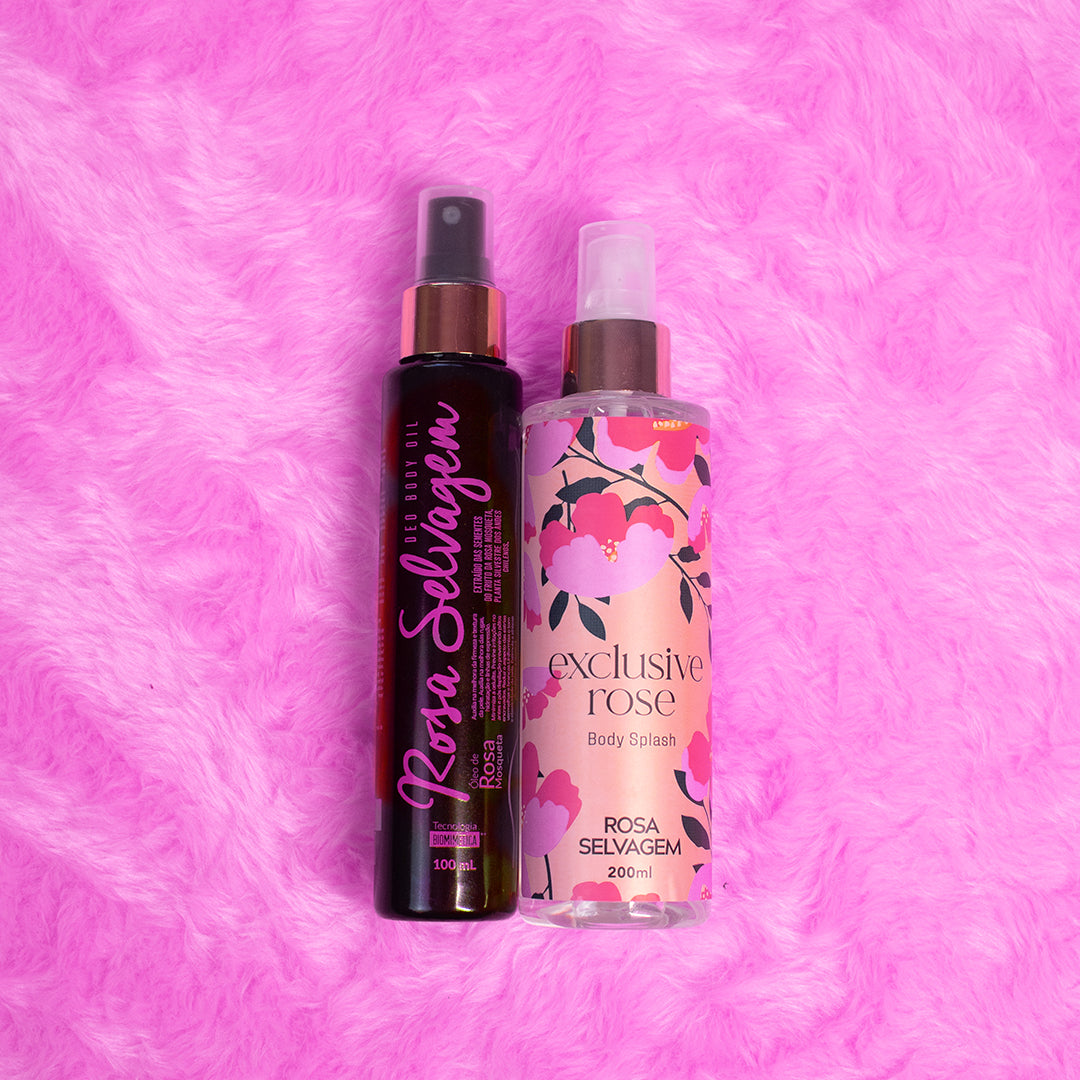 Kit Exclusive Rose + Óleo Clareador