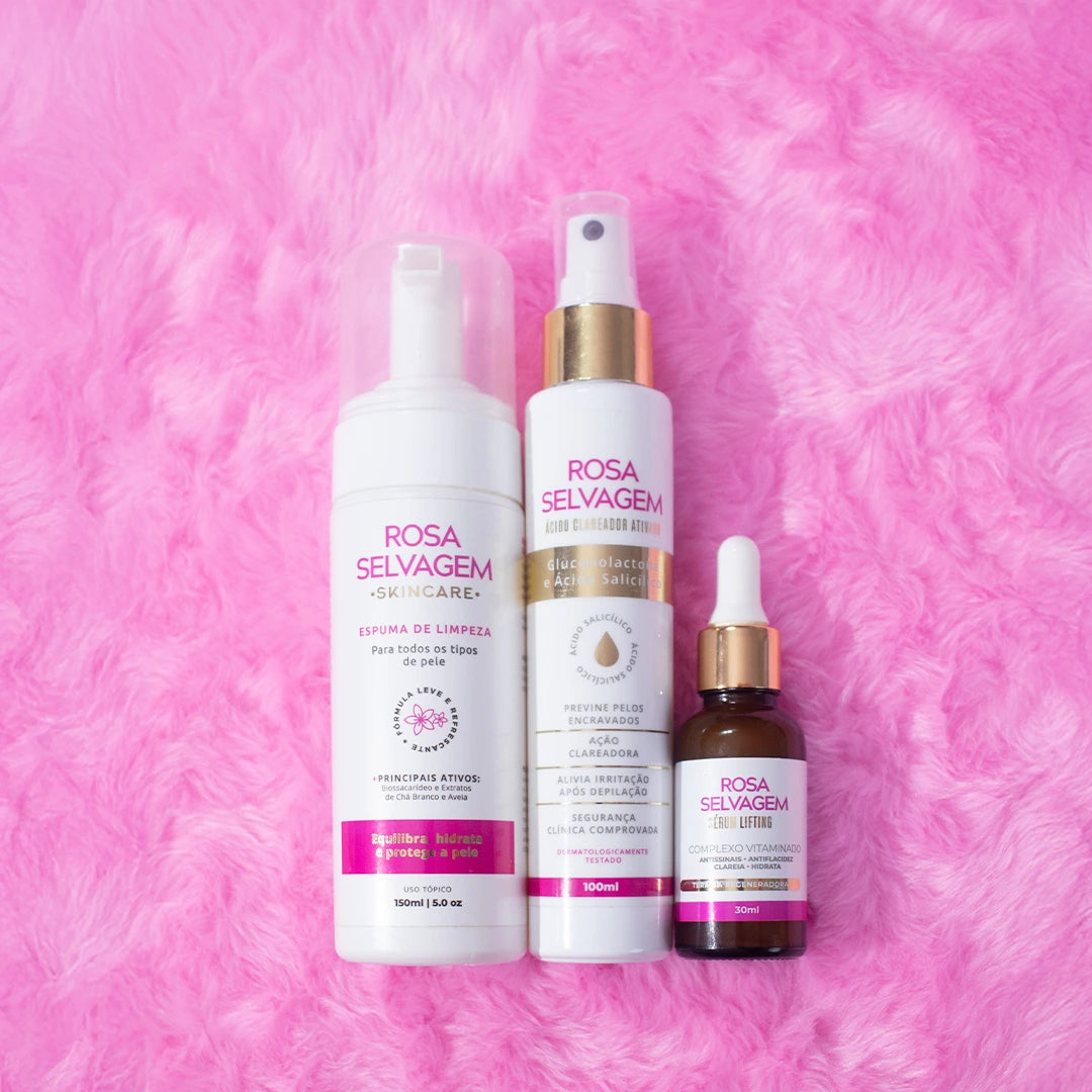 Kit Skincare Rosa Selvagem