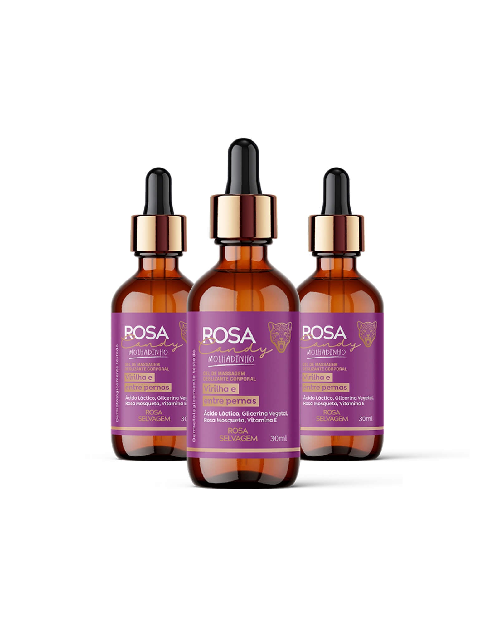 Rosa Candy Molhadinho – Gel Lubrificante Deslizante Reparador