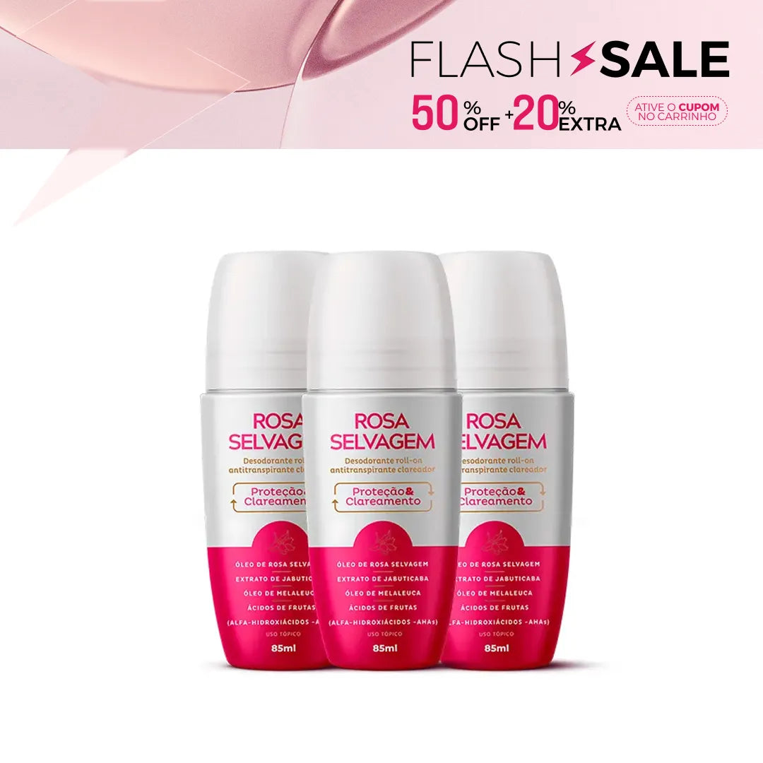 Summer Sale - 3 Desodorantes clareadores