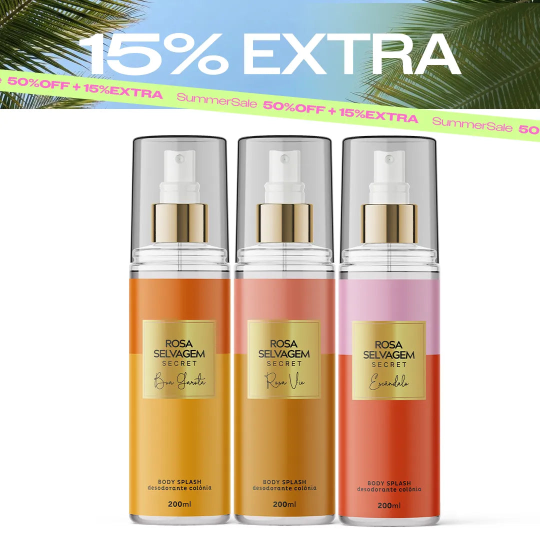 Summer Sale - Escândalo + Rosa Vie + Boa garota