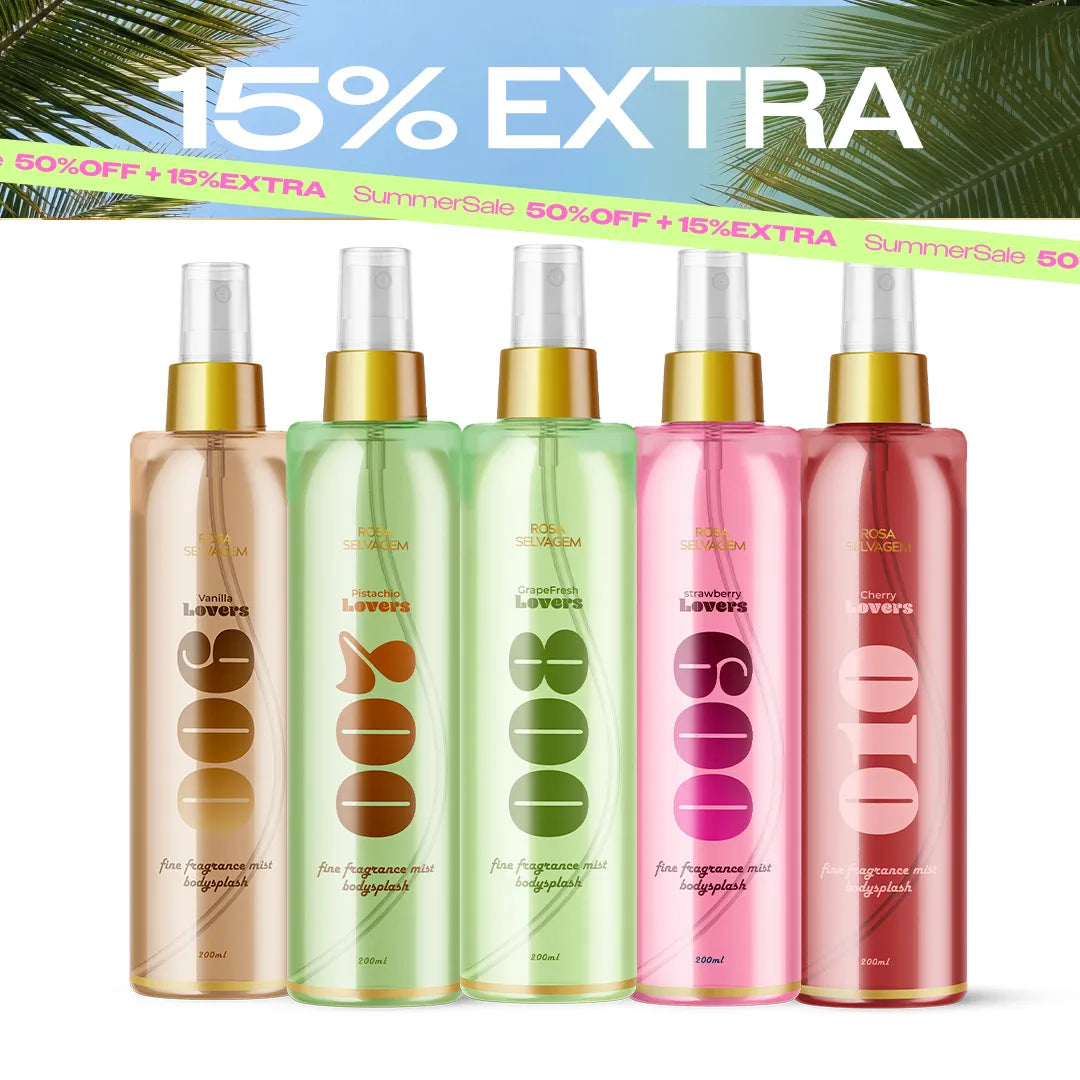Summer Sale - Kit body splash roas lovers - 006 a 010
