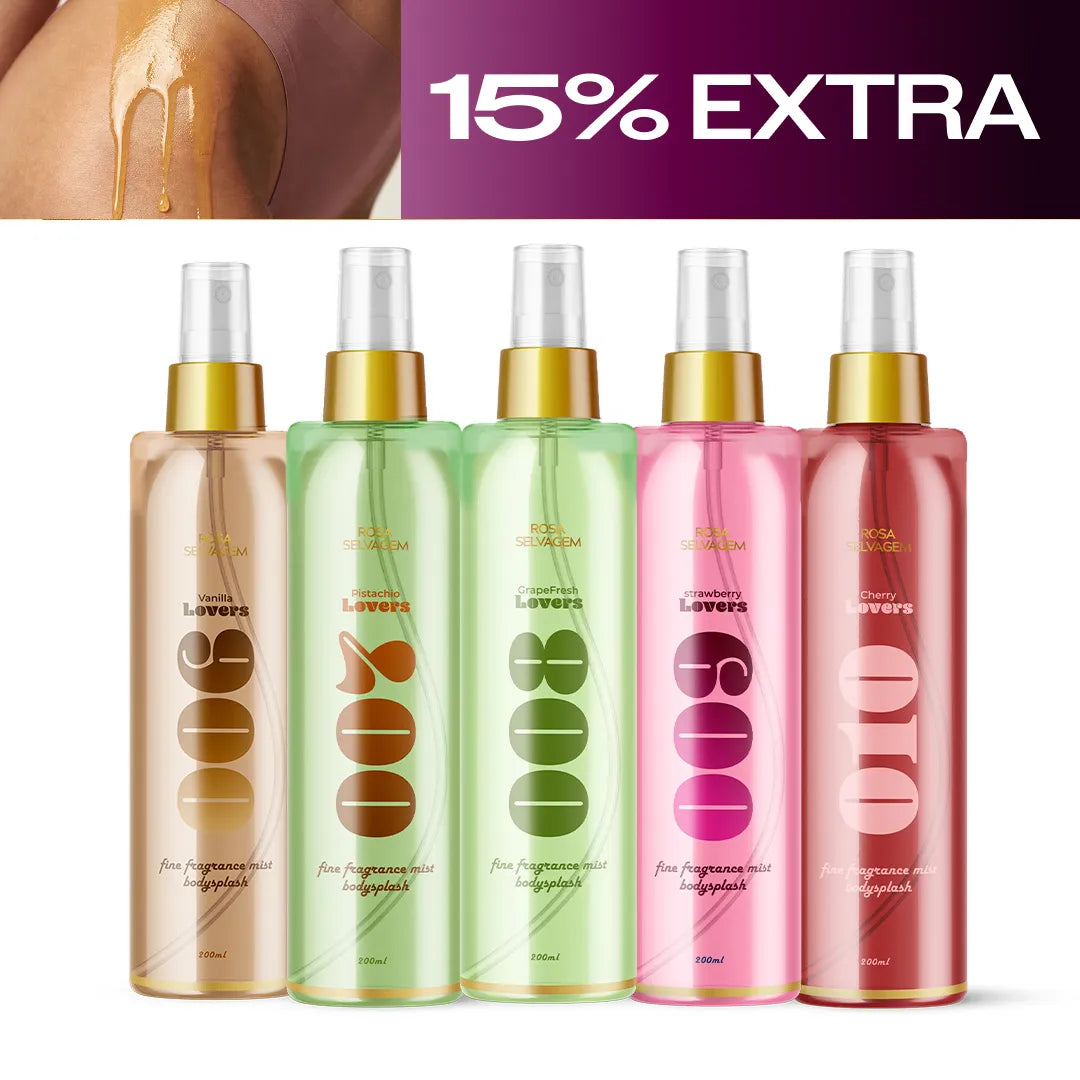 Summer Sale - Kit body splash roas lovers - 006 a 010