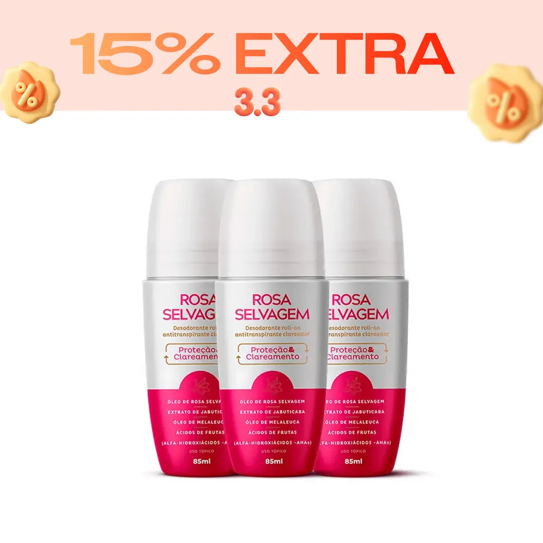 Summer Sale - 3 Desodorantes clareadores