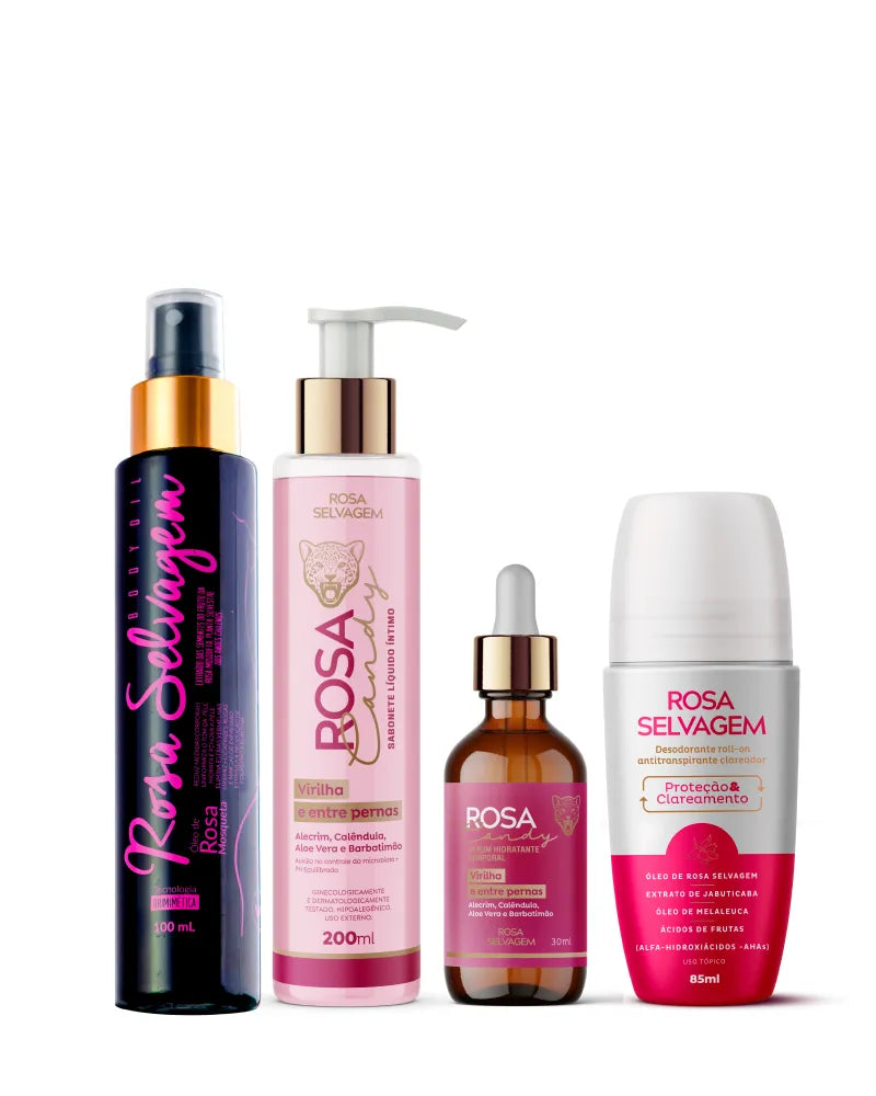 KIT Rosa Candy - Clareamento Completo