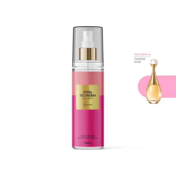 Body Splash Secrets - Amore - Cheiro de Mulher Rica