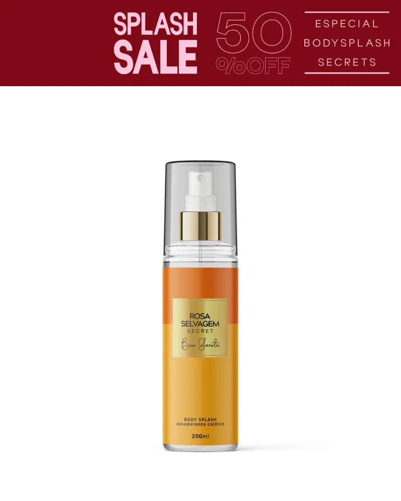 Body Splash Secrets - Boa Garota - Cheiro de Mulher Elegante