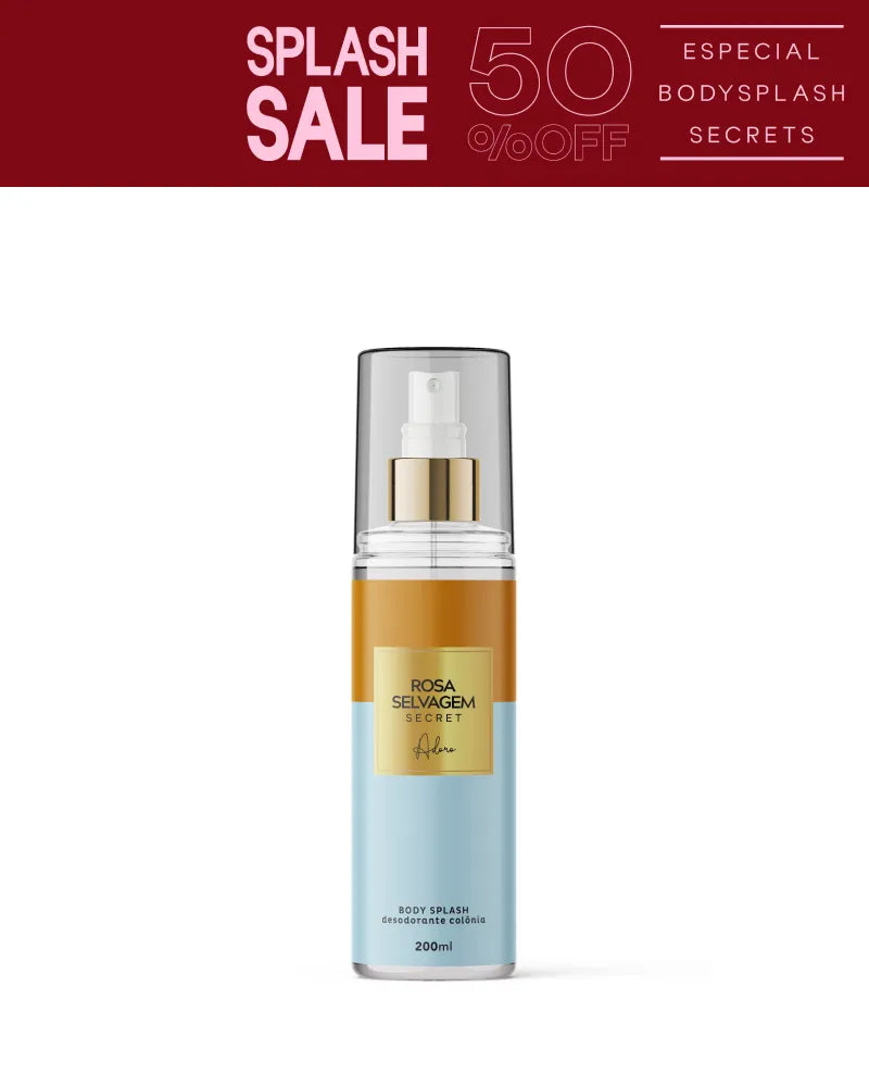 Body Splash Secrets - Adoro - Cheiro de Mulher Sensual