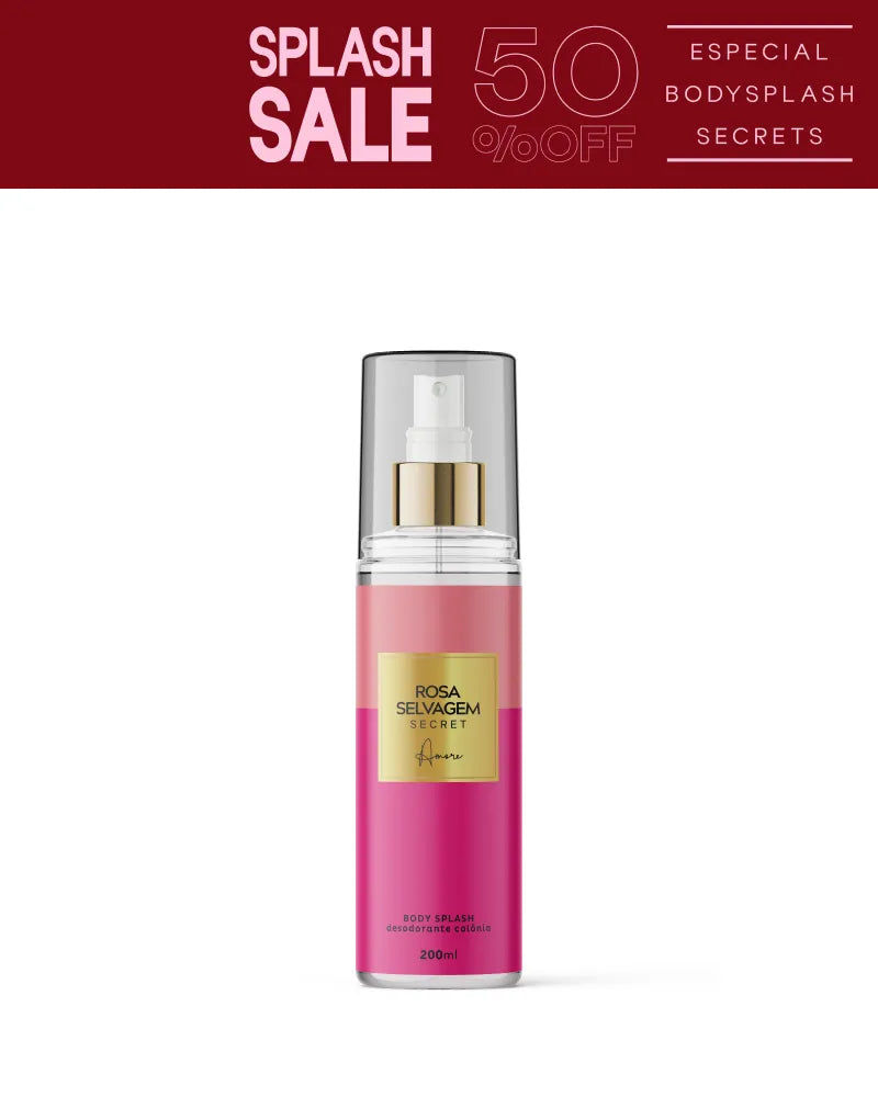 Body Splash Secrets - Amore - Cheiro de Mulher Rica
