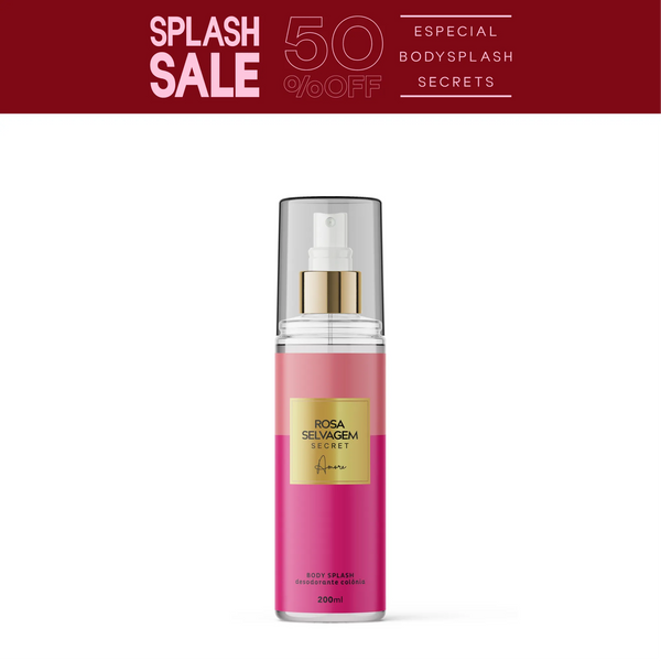 Body Splash Secrets - Amore - Cheiro de Mulher Rica