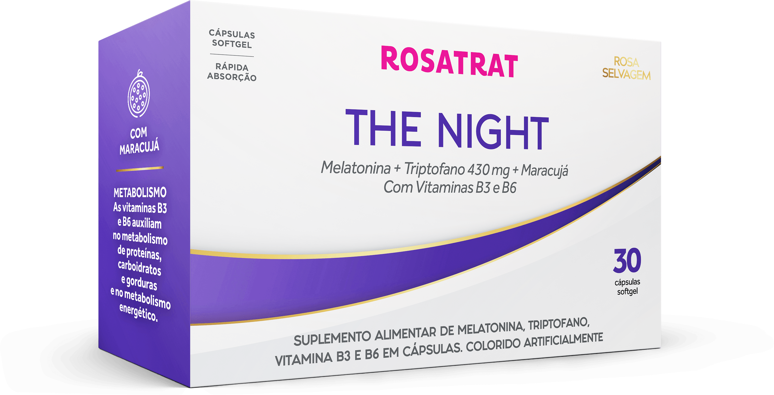 ROSATRAT - The Night Melatonina e Triptofano