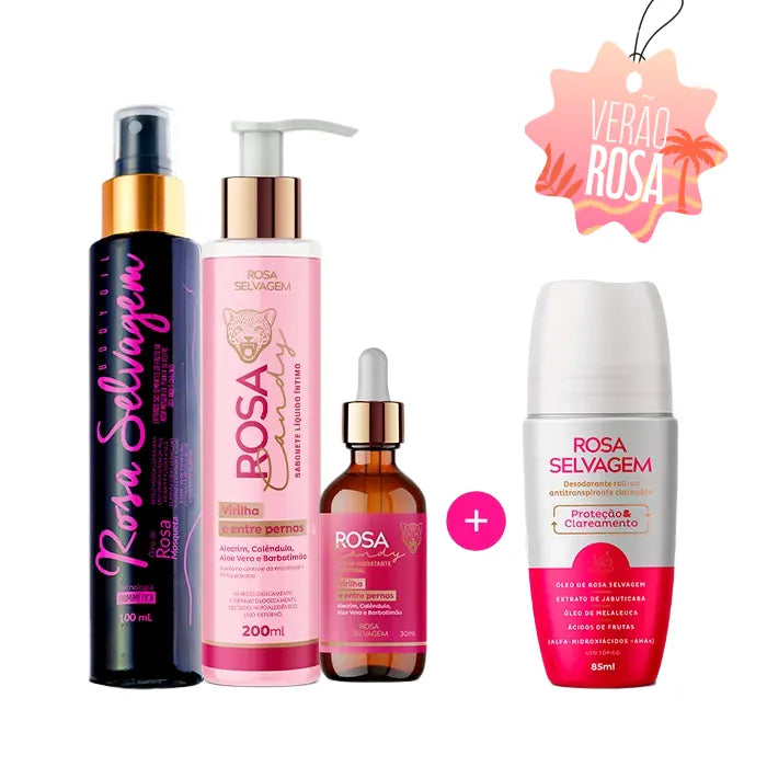 RELAMPAGO - Kit Rosa Candy - Clareamento Completo