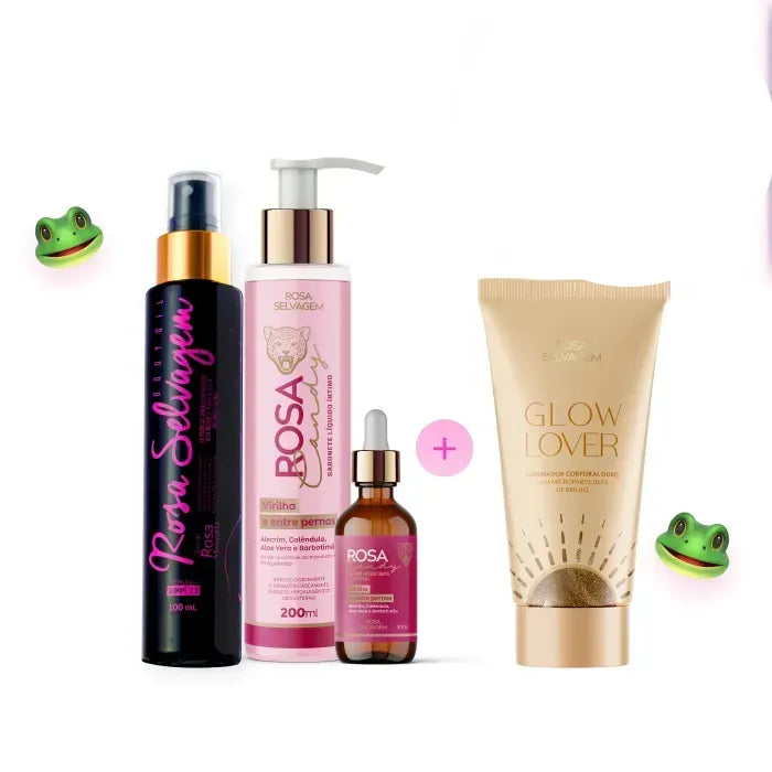 Kit verão - Clareador de ppk + Iluminador gold