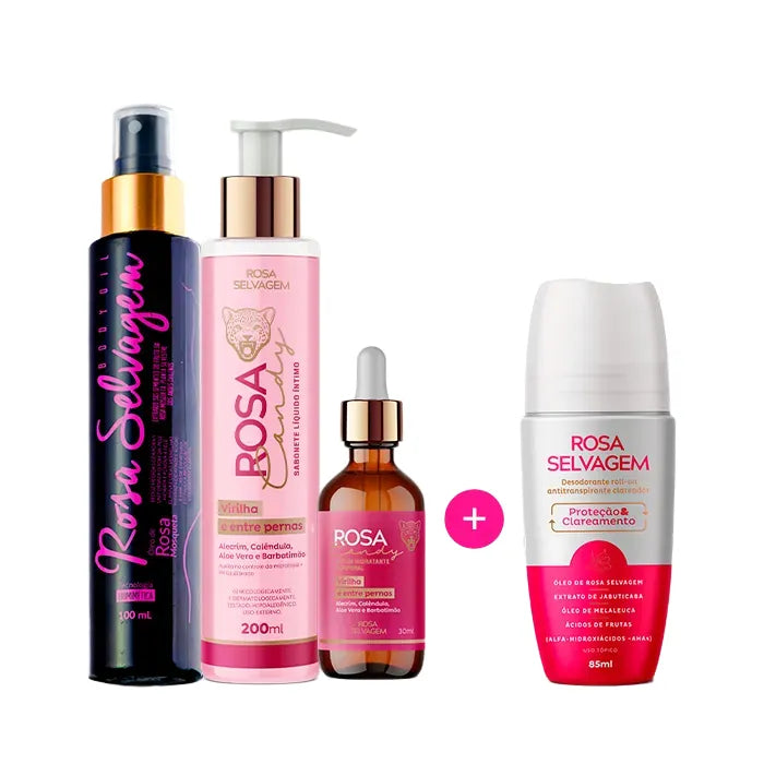 RELAMPAGO - Kit Rosa Candy - Clareamento Completo