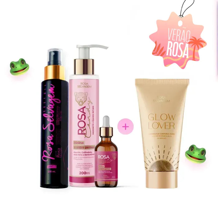 Kit verão - Clareador de ppk + Iluminador gold