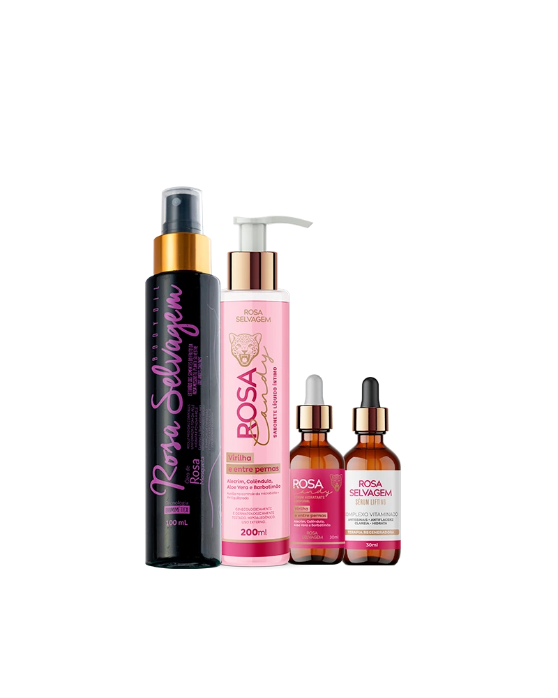 Kit Rosa Candy + Serum Lifting