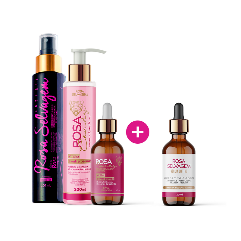 Kit Rosa Candy + Serum Lifting