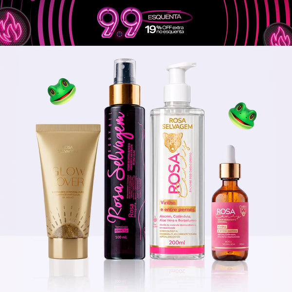 KIT Verão - Clareador de PPK + Iluminador Gold