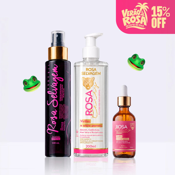 Kit Mirella - Clareador de  🐸 - Verão Rosa
