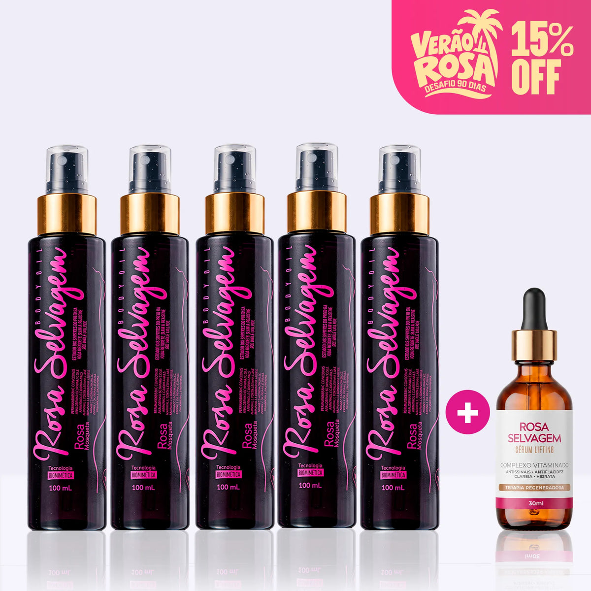 KIT Clareamento Completo Family - Verão Rosa